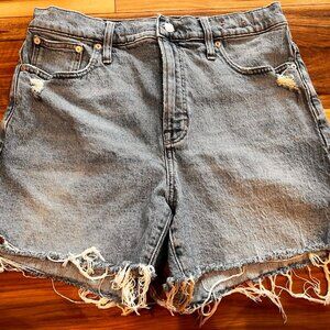 Madewell The Perfect Mid-Length Jean Short, Size 31